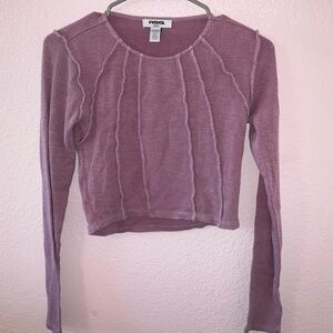 Tillys RSQ Pink Long Sleeve Top